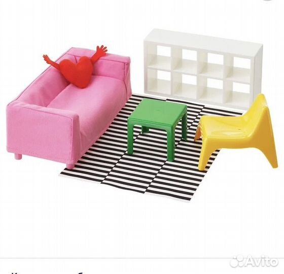 Кукольная мебель икеа huset