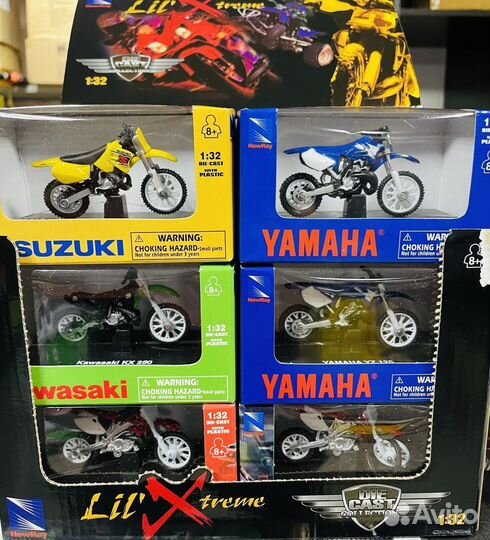 Модели мотоцикла kawasaki, yamaha, honda, suzuki М