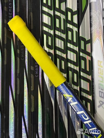 Ручка для хоккейной клюшки (желтая)