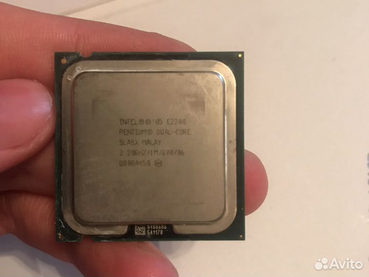 Двухядерный cpu intel E2200