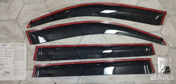 Дефлекторы окон Toyota Highlander 