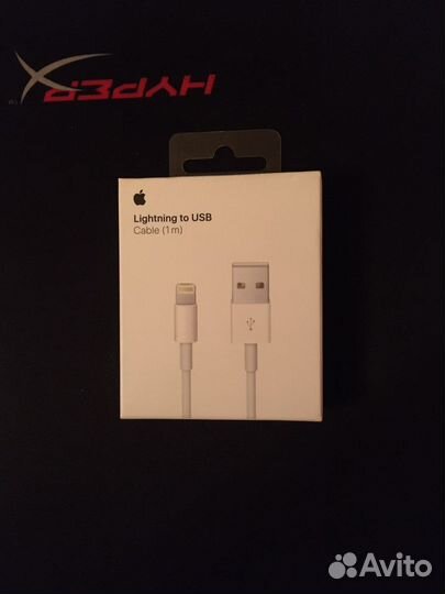 Apple usb lightning 1m,оригинал,новый
