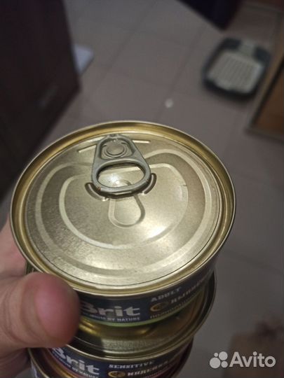 Влажный корм для кошек brit