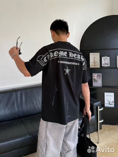 Футболка Chrome Hearts(премиум качество)