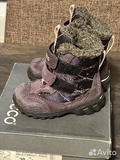 Ecco Ботинки детские зимние 20 размер