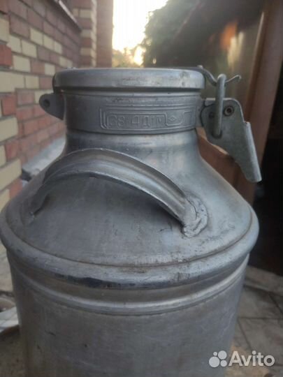 Алюминиевый бедон