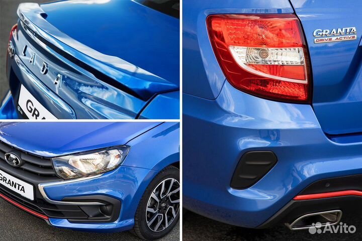 Бампер на Лада Гранта Драйв Актив (гранта спорт)