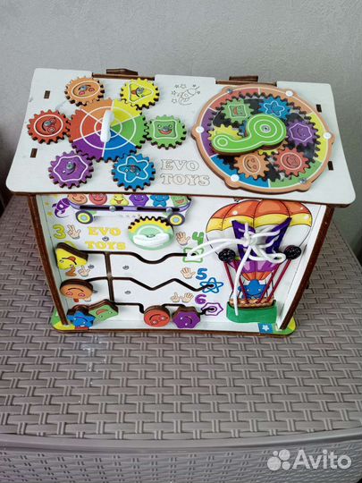 Бизиборд домик большой