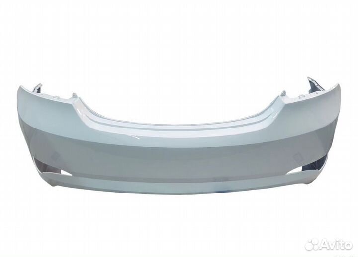 Задний бампер hyundai solaris 2014-2017