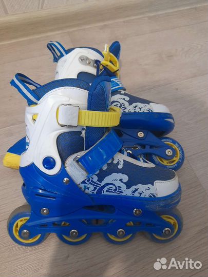 Роликовые коньки детские раздвижные