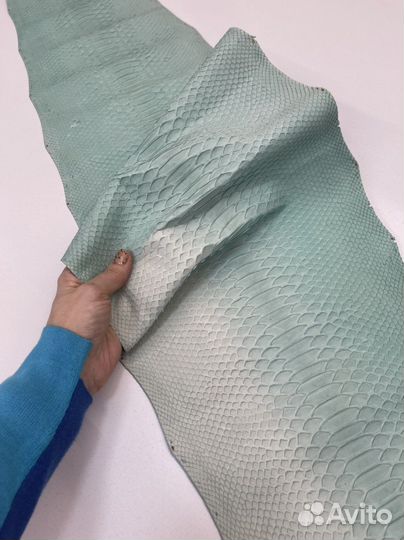 Кожа шкура питона натуральная