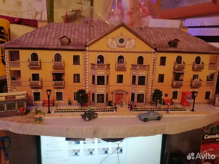 Диорама жилой дом