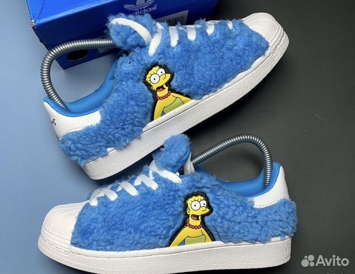 Кроссовки adidas superstar simpsons симпсоны