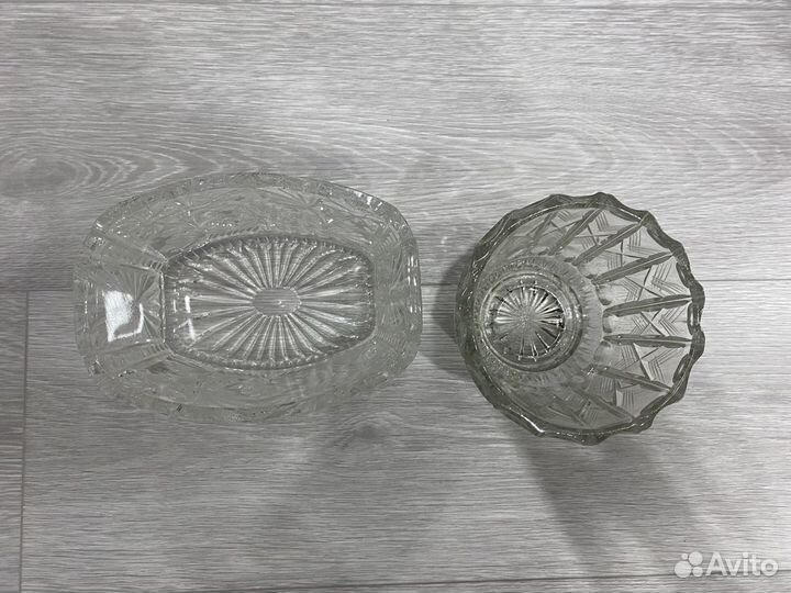 Хрустальная ваза