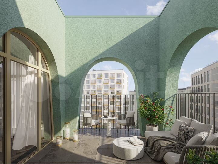 3-к. квартира, 82,5 м², 4/13 эт.