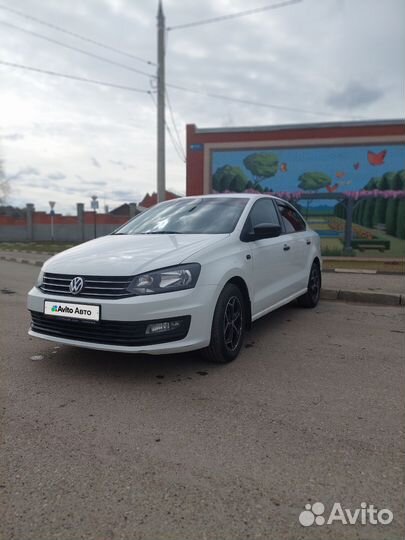 Volkswagen Polo 1.6 AT, 2016, 69 700 км