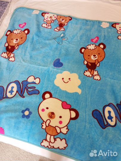 Плед детский теплый