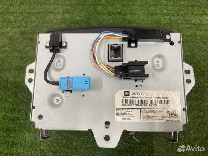 Монитор Cadillac Cts 2 2010