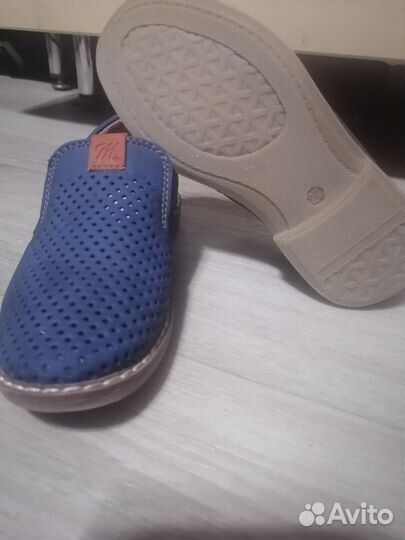 Макасины детские для мальчика