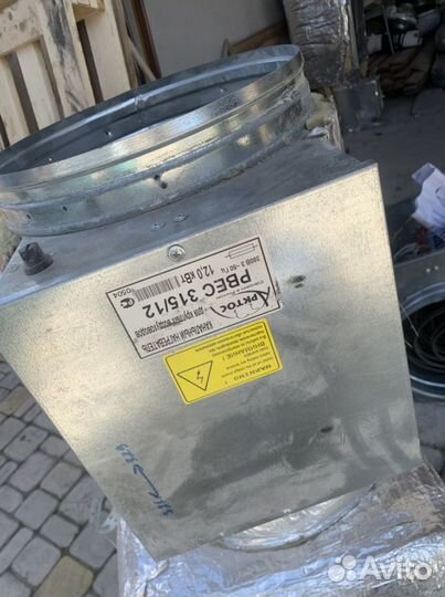 Нагреватель канальный вентил. 315 калорифер бу