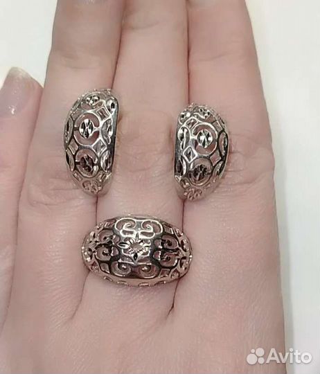 Серебряный комплект 925