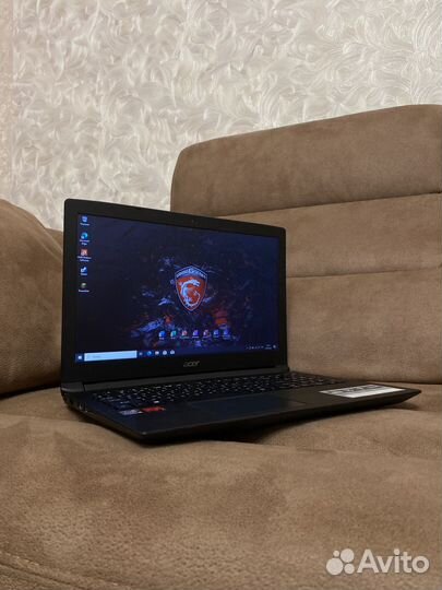 Игровой ноутбук Acer ryzen/SSD/DDR4