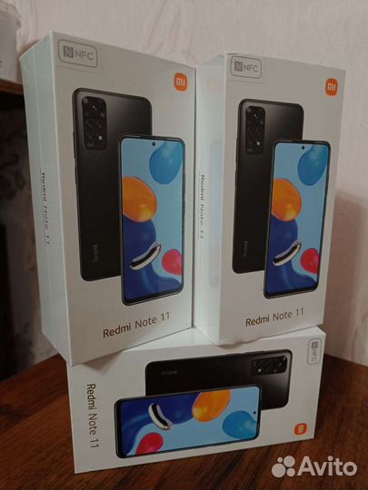 Redmi Note 11 4/64 Новые, гарантия,рст