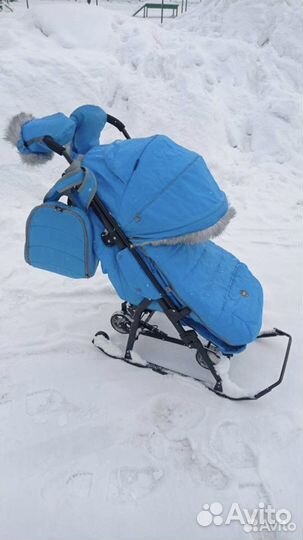 Санки коляска ника