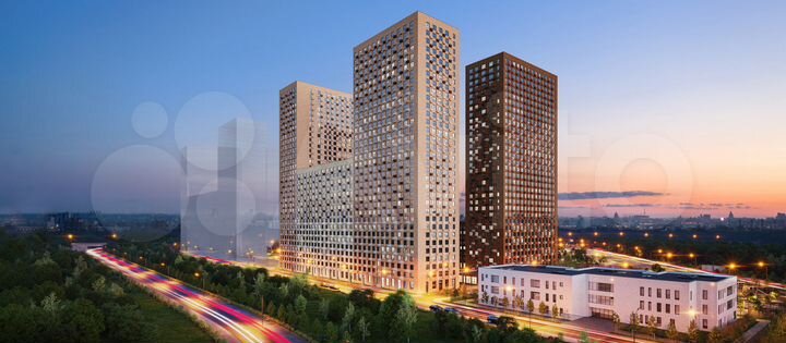 Квартира-студия, 20,4 м², 28/33 эт.