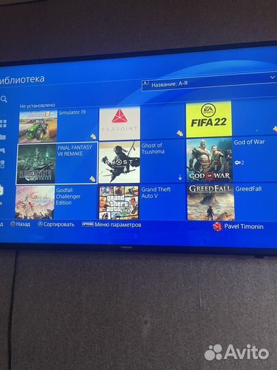 Sony PS4 pro 1tb cuh-7208b