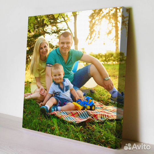 Печать на холсте за один день,кружки+фото+надпись