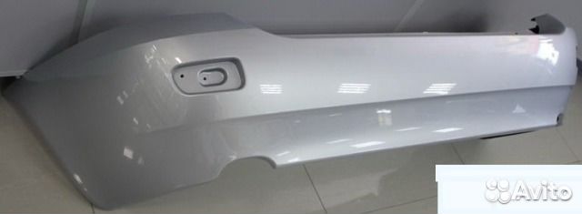 Бампер на Калину 1119 задний хетчбек цвет Рислинг