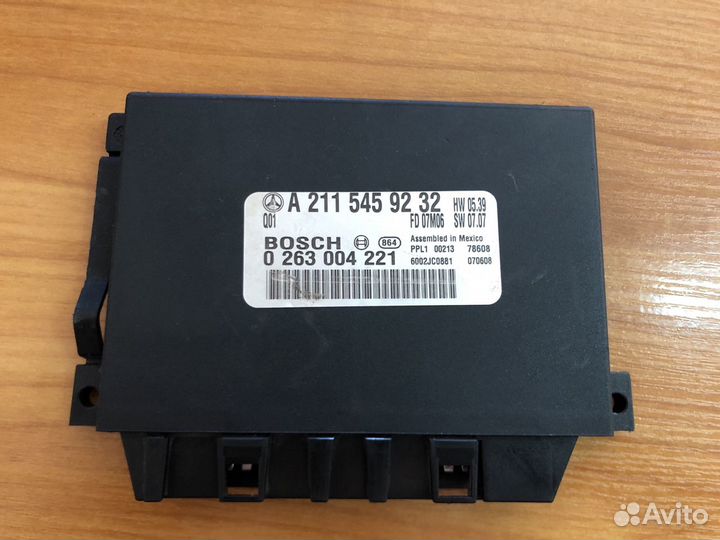 Блок управления парктрониками Mercedes W211