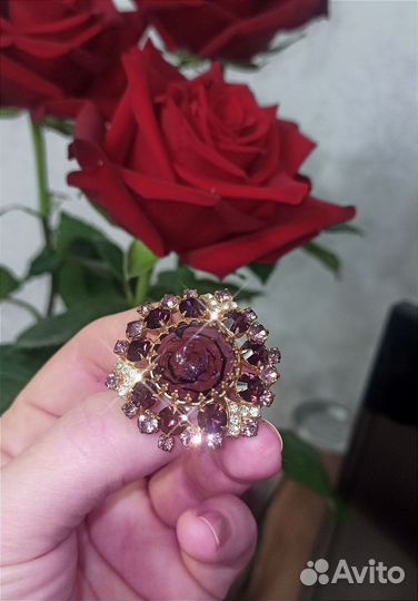 Брошь винтажная СССР