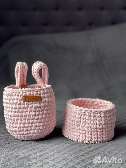 Корзина плетеная для кроватки