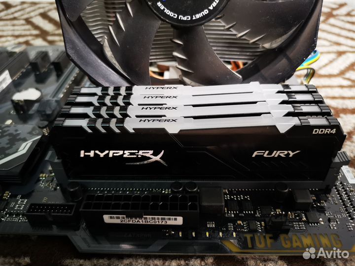 Яростный игровой i5-9500 / TUF H370 / 32Gb / 250Gb