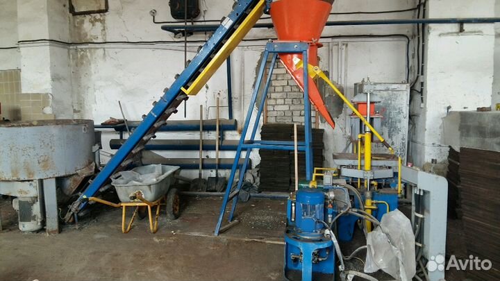 Производство тротуарной плитки и строй кирпича