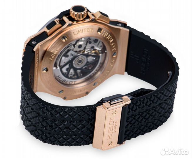 Hublot limited edition BIG bang rose gold black