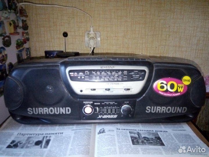 Магнитофон Sharp