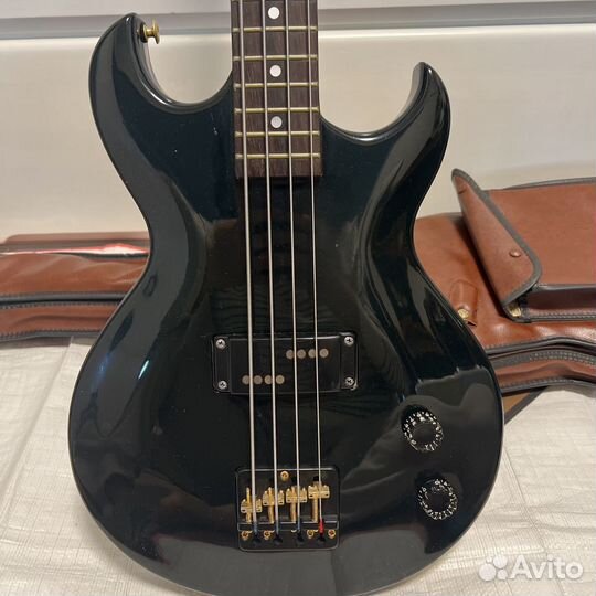 Aria Pro II CSB Black n gold japan бас гитара