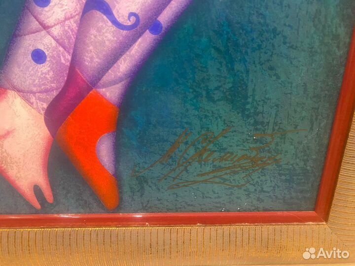 Картина маслом на холсте Шемякин