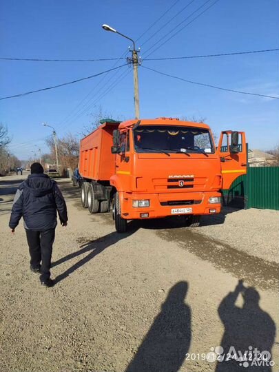 Доставка песок, щебень, отсев, гравий