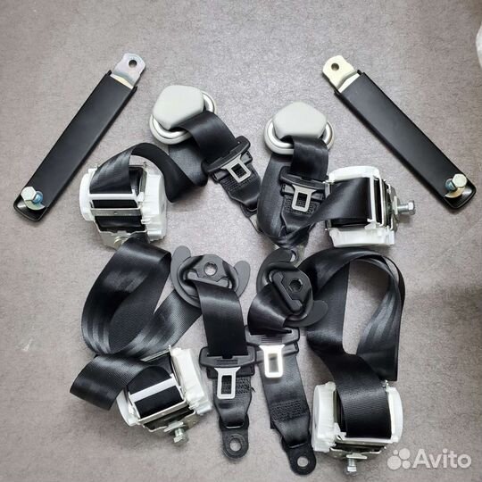 Ремни безопастности vw t5 t6 t6.1 2 и 3 ряда