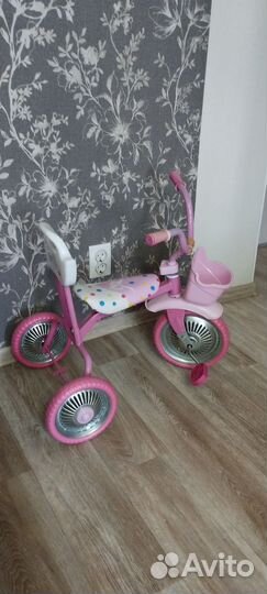 Велосипед детский трёхколёсный