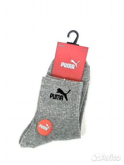 Носки мужские puma средней длины и короткие