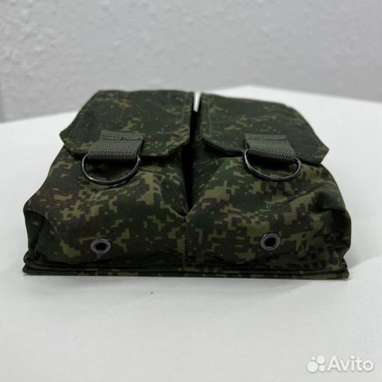 Подсумок на 2 магазина ак закрытый 