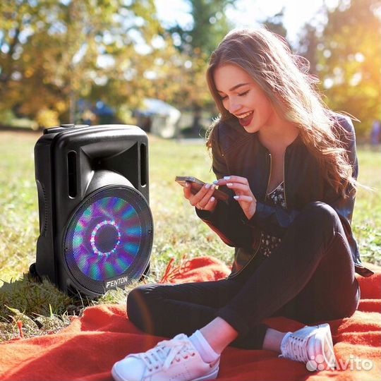 Блютуз колонка (Германия) 700Вт караоке Usb