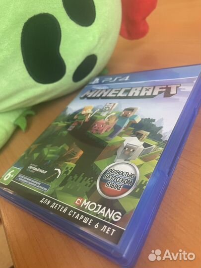 Диск minecraft Ps5/Ps4 в идеальном состоянии