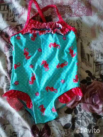 Купальник для девочки р 74-80