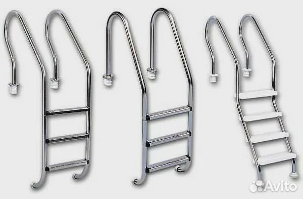 Лестница алюминиевая в бассейн